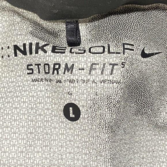 Nike Golf Storm Fit 5 Waterproof Zip Jacket Men’s L - Picture 6 of 8